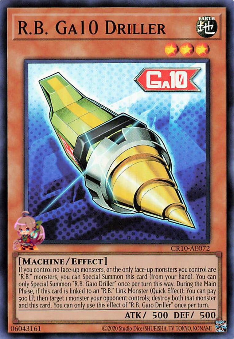 R.B. Ga10 Driller [CR10-AE072-SR]