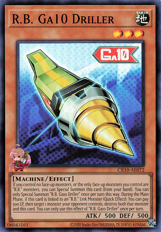 R.B. Ga10 Driller [CR10-AE072-SR]