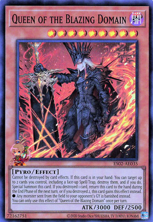 Queen of the Blazing Domain [ES02-AE035-SR]