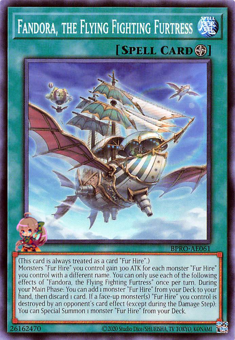 Fandora, the Flying Fighting Furtress [BPRO-AE061-C]