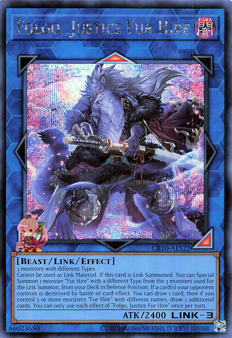 Folgo, Justice Fur Hire [CR10-AES22-SCR]