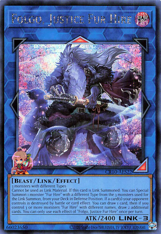 Folgo, Justice Fur Hire [CR10-AES22-SCR]