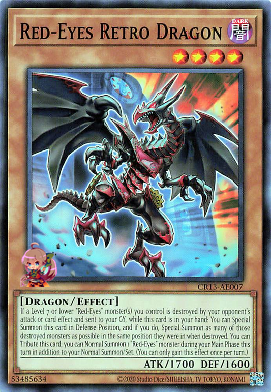 Red-Eyes Retro Dragon [CR13-AE007-C]