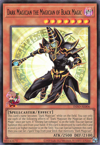 黒魔術の魔術師 ブラックマジシャン [INFO-AE006-UR]