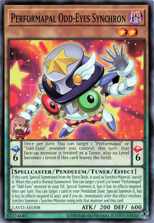 Performapal Odd-Eyes Synchron [LAVD-AEO08-C]