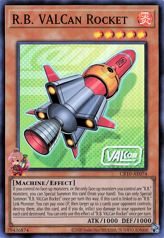 R.B. VALCan Rocket [CR10-AE074-SR]