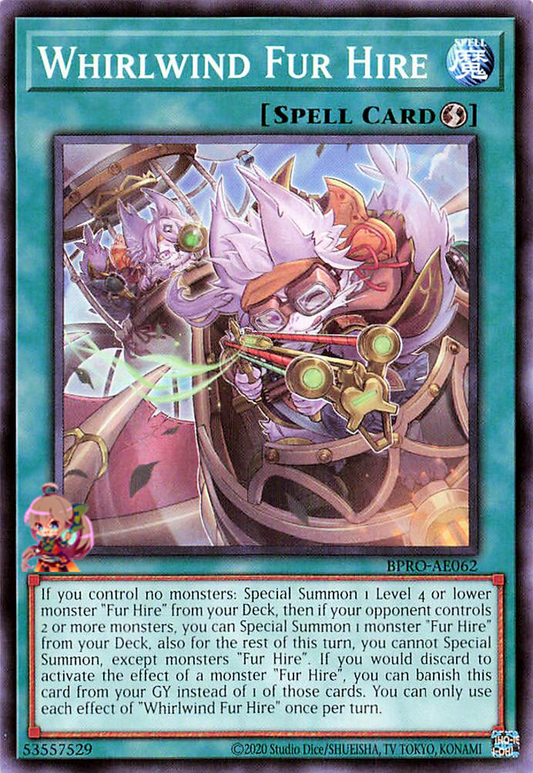 Whirlwind Fur Hire [BPRO-AE062-C]