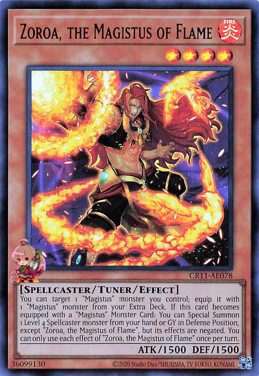 Zoroa, the Magistus of Flame [CR11-AE078-UR]