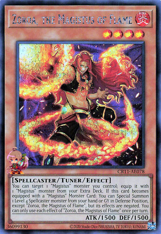 Zoroa, the Magistus of Flame [CR11-AE078-SCR]