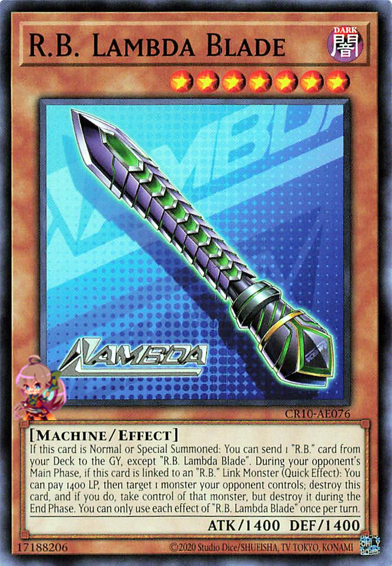 R.B. Lambda Blade [CR10-AE076-C]