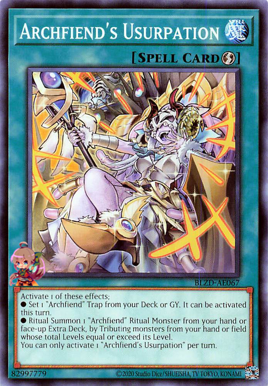 Archfiend's Usurpation [BLZD-AE067-C]