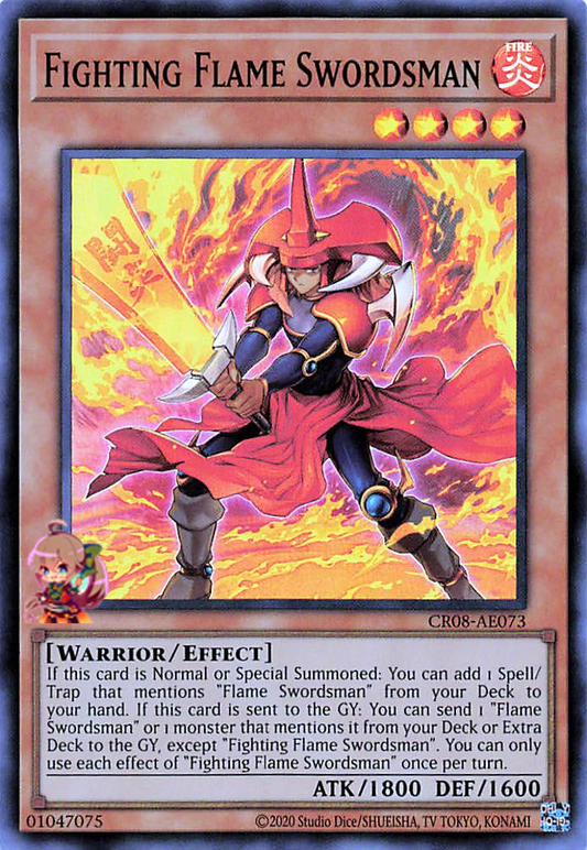 Fighting Flame Swordsman [CR08-AE073-SR]