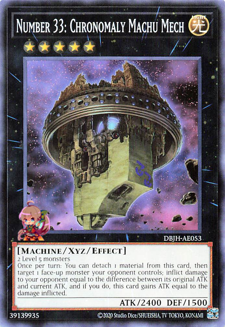 Number 33: Chronomaly Machu Mech [DBJH-AE053-C]