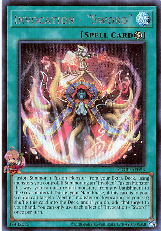 Invocation - Sword [CORI-AE053-SCR]