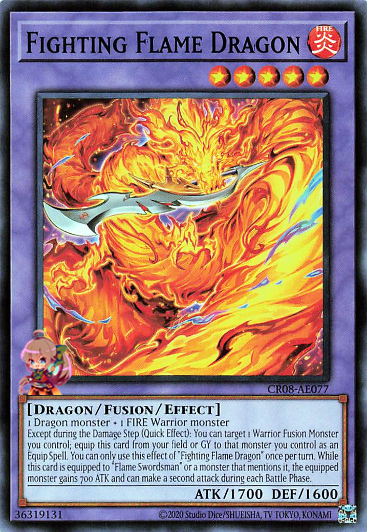 Fighting Flame Dragon [CR08-AE077-C]