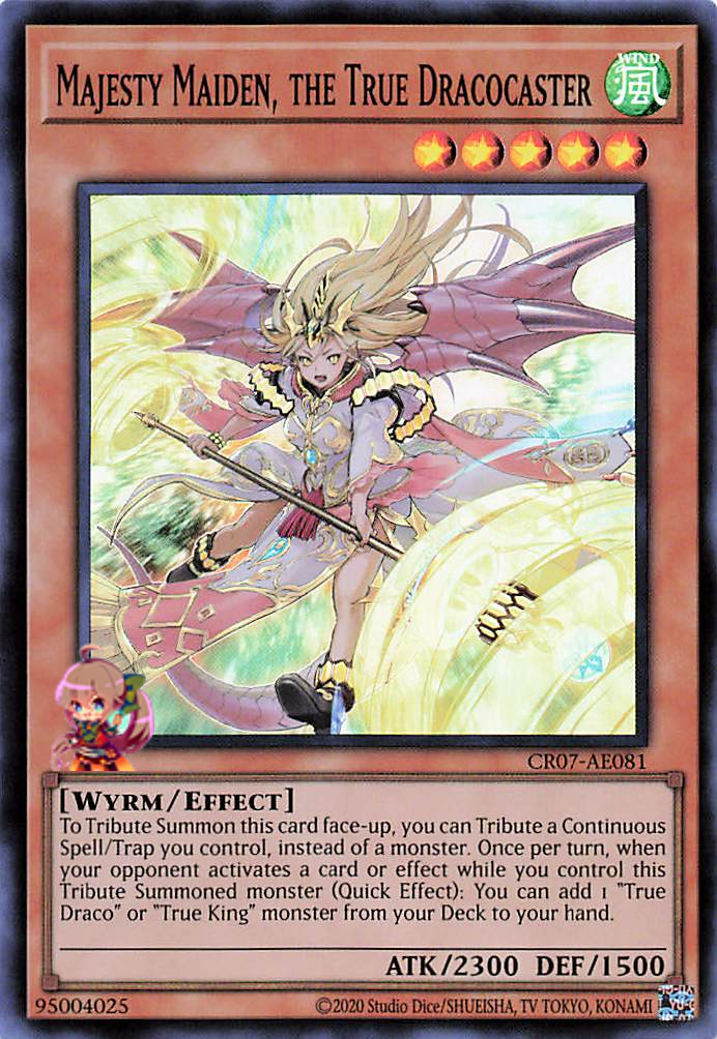 Majesty Maiden, the True Dracocaster [CR07-AE081-SR]