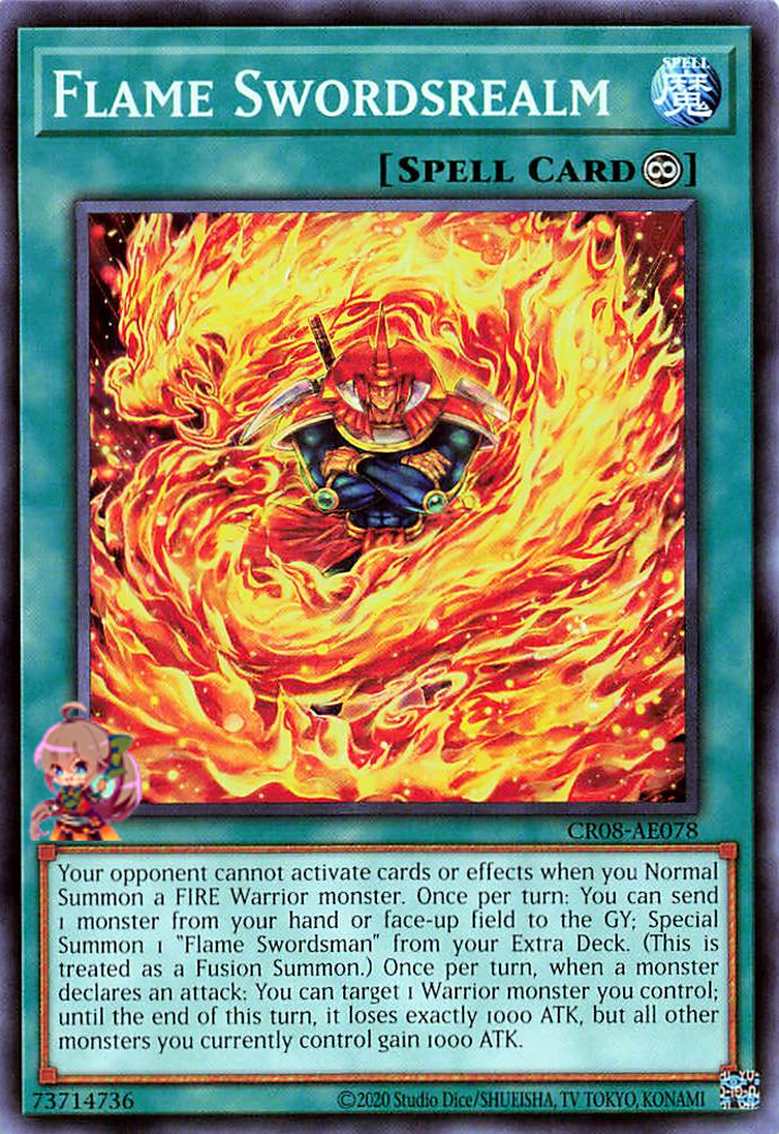 Flame Swordsrealm [CR08-AE078-C]