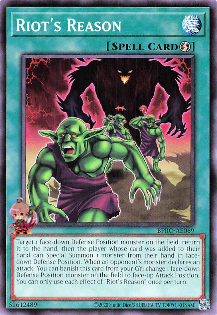 Riot's Reason [BPRO-AE069-C]
