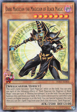 黒魔術の魔術師 ブラックマジシャン [INFO-AE006-UTR]