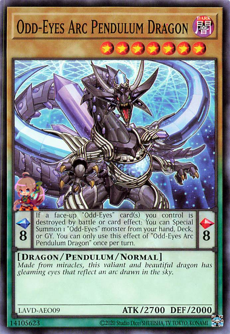Odd-Eyes Arc Pendulum Dragon [LAVD-AEO09-C]