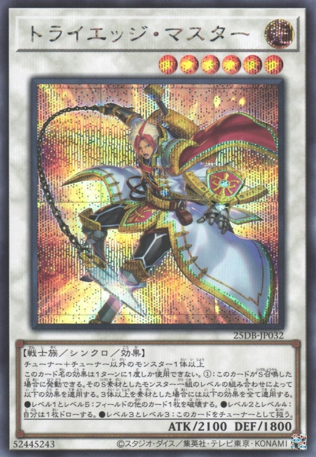 Tri-Edge Master [25DB-JP032-SCR]