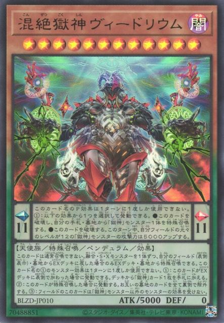 Vidrium the Power Patron of Chaos Extermination [BLZD-JP010-UR]