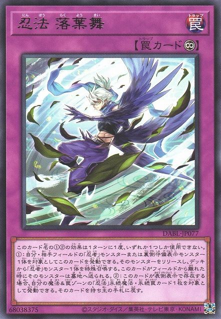 Ninjitsu Art of Fallen Leaves' Dance [DABL-JP077-R]