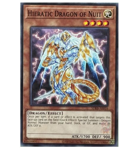 Hieratic Dragon of Nuit [SDRB-AE016-C]