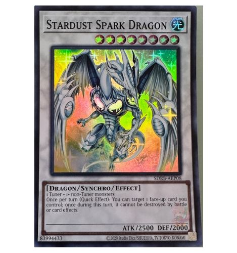 Stardust Spark Dragon [SDRB-AEP08-SR]