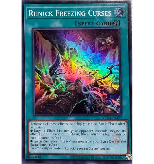 Runick Freezing Curses [CR01-AE157-SR]