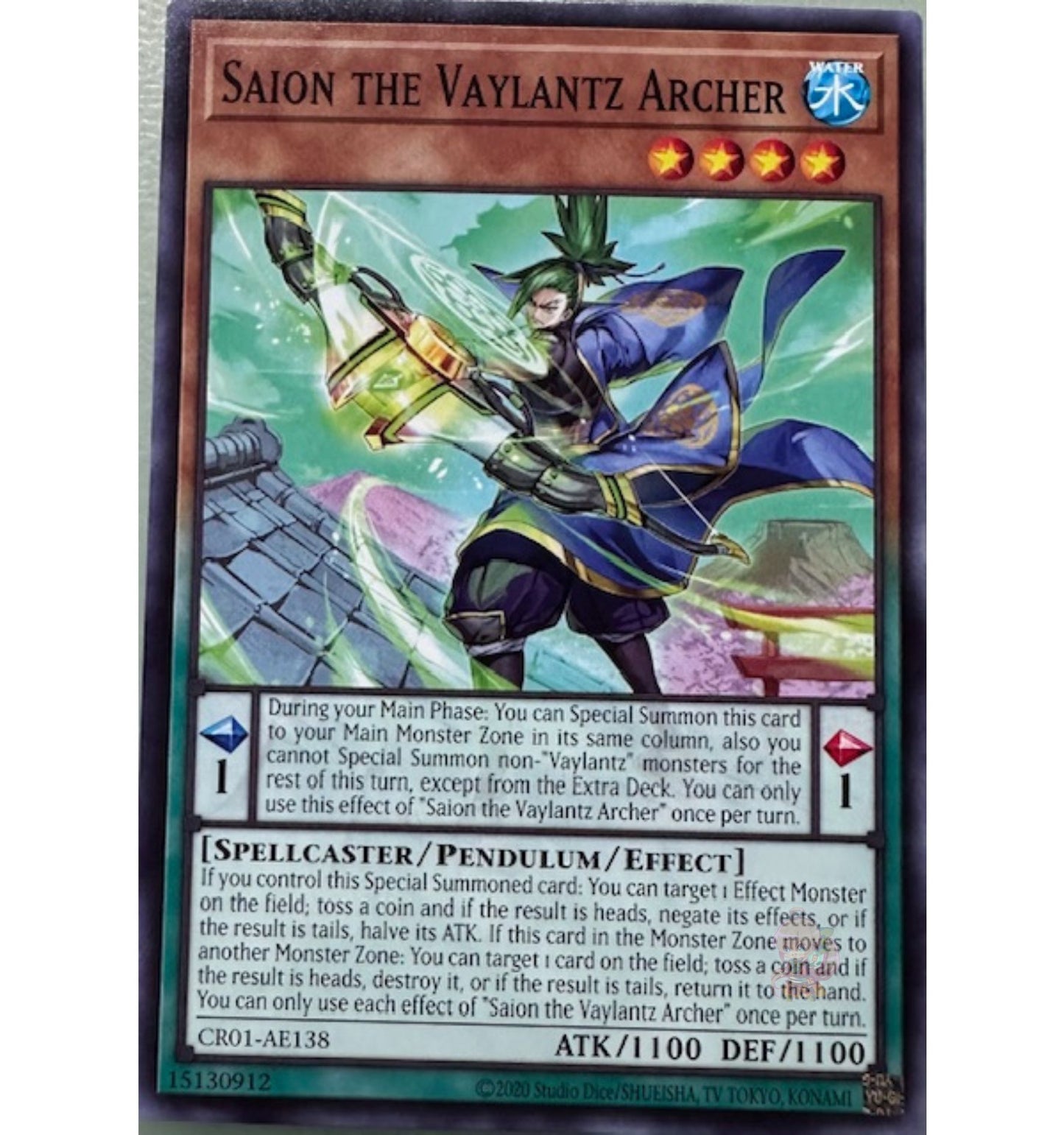 Saion the Vaylantz Archer [CR01-AE138-C]