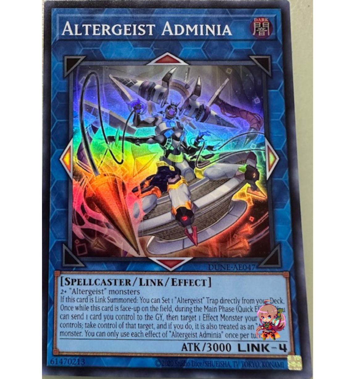 Altergeist Adminia - DUNE-EN047 - Ultra Rare - 1ª Edición