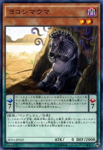 쟈니 제브라 [SD31-JP022-C]